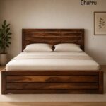 SHEESHAMWOOD KING SIZE WITH MANUAL STORAGE