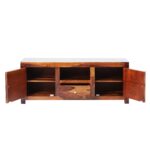 MEERHANDICRAFT SOLID WOOD SHEESHAM TV UNIT - Image 3