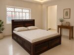 MEERAHANDICRAFT SHEESHAMWOOD KUBER SINGLE COTWITH STORAGE - Image 2