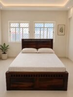 MEERAHANDICRAFT SHEESHAMWOOD KUBER SINGLE COTWITH STORAGE