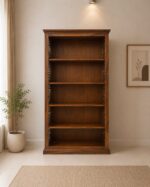 MEERAHANDICRAFT SHEESHAM WOOD IRONROD OPONED BOOKSELF - Image 2
