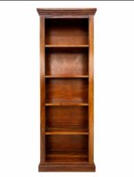 MEERAHANDICRAFT SHEESHAMWOOD IRON ROD BOOKSELF (6X2) FEET - Image 2