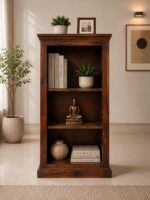 MEERAHANDICRAFT SHEESHAM WOOD IRON ROD BOOKSELF 4X2 FEET - Image 3