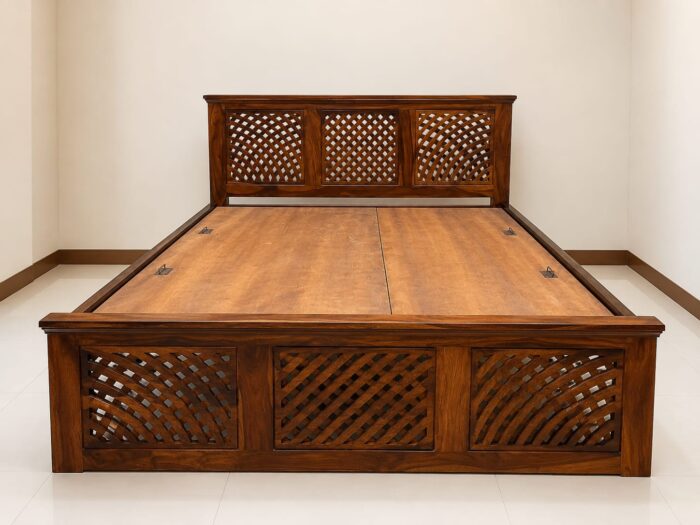 MEERAHANDICRAFT KING SIZE SHEESHAM WOOD WITHOUT STORAGE - Image 2