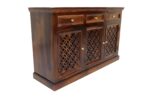 MEERAHANDICRAFT SHEESHAM WOOD CNC DESIGNED SIDEBOARD - Image 2